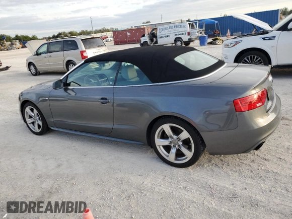 2016 Audi A5 Premium with VIN WAUD2AFH7GN006385, listed as a Copart auction lot 80199644 with 138,529 mi miles and Salvage title. Bid and sale history available at DreamBid. Image 2.