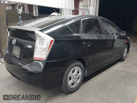 2010 Toyota Prius II with VIN JTDKN3DU7A0054180, listed as a IAAI auction lot 42174990 with 429,868 mi miles. Bid and sale history available at carsss.com. Image 4.