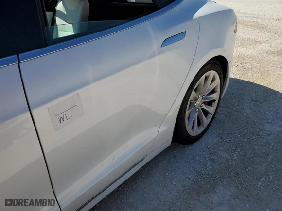 2019 Tesla Model S 100D with VIN 5YJSA1E43KF337399, listed as a Copart auction lot 75098294 with 0 miles and Non Repairable. Bid and sale history available at carsss.com. Image 12.