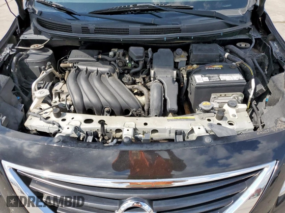 2012 Nissan Versa SV with VIN 3N1CN7AP2CL850046, listed as a Copart auction lot 54438875 with 135,258 mi miles and Salvage Title. Bid and sale history available at carsss.com. Image 11.
