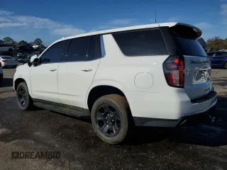 2021 Chevrolet Tahoe Commercial z VIN 1GNSCLED7MR458897, wystawiony jako Copart lot #84170464 z przebiegiem 23 125 mil mil oraz Szkoda całkowita • Salvage title. Historia ofert i sprzedaży dostępna na DreamBid. Obrazek 2.