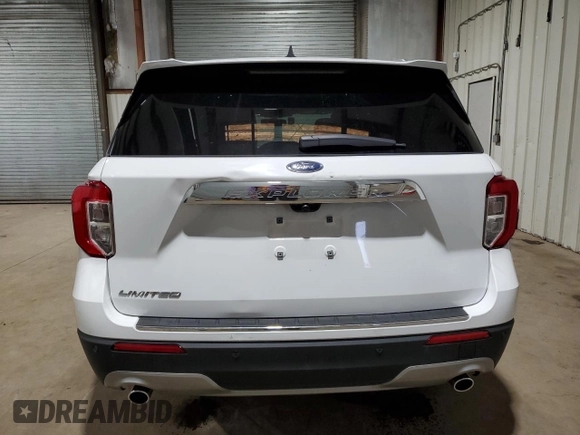 2023 Ford Explorer Limited with VIN 1FMSK7FH9PGA86088, listed as a Copart auction lot 48400115 with 51,214 mi miles and Clean Title. Bid and sale history available at carsss.com. Image 6.