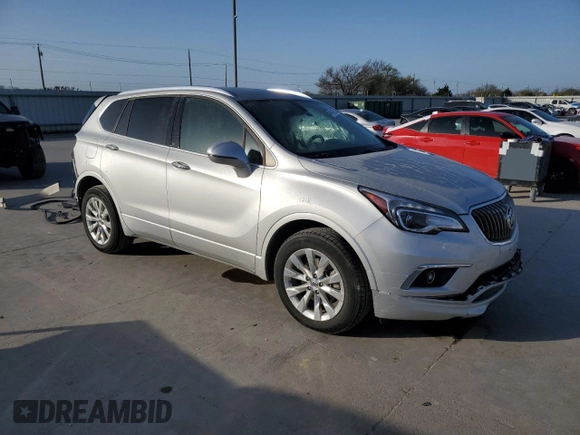 2017 Buick Envision Essence with VIN LRBFXBSA8HD089732, listed as a Copart auction lot 49162285 with 144,584 mi miles and Salvage Title. Bid and sale history available at DreamBid. Image 4.