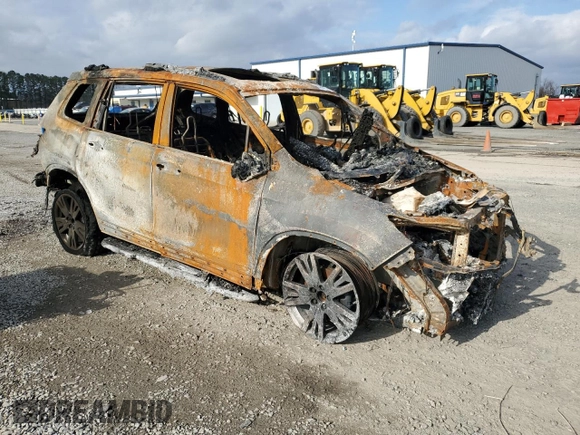 2019 Honda Passport EX-L with VIN 5FNYF7H58KB011715, listed as a Copart auction lot 84904544 with Not Provided miles and Salvage Title. Bid and sale history available at carsss.com. Image 4.