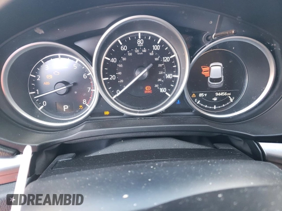 2019 Mazda CX-5 Sport with VIN JM3KFABM6K0686925, listed as a Copart auction lot 49096035 with 94,456 mi miles and Salvage Title. Bid and sale history available at DreamBid. Image 9.