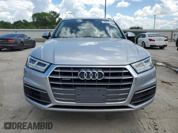 2018 Audi Q5 Premium Plus с VIN WA1BNAFY5J2097127, выставлен на аукционе Copart как лот 56577515 с пробегом Не указан миль и Списание • Salvage title. История ставок и продаж доступна на DreamBid. Изображение 5.