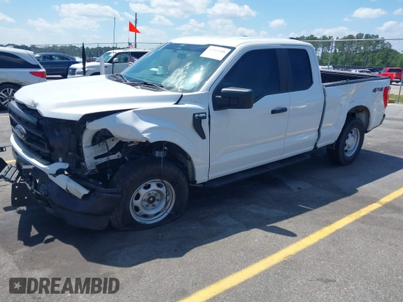 2022 Ford F-150 XL with VIN 1FTFX1E58NFB73477, listed as a IAAI auction lot 42313280 with 18,935 mi miles and . Bid and sale history available at DreamBid. Image 18.