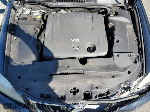 2011 Lexus IS 250 with VIN JTHCF5C25B5049625, listed as a Copart auction lot 47074985 with 227,769 mi miles and Salvage title. Bid and sale history available at DreamBid. Image 11.