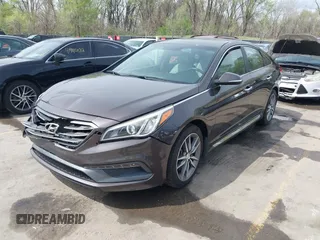 2015 Hyundai Sonata Sport with VIN 5NPE34AB7FH127912, listed as a IAAI auction lot 41918678 with 38,104 mi miles and . Bid and sale history available at carsss.com. Image 17.