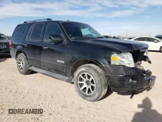 2007 Ford Expedition Limited with VIN 1FMFU19577LA49767, listed as a Copart auction lot 85870574 with 213,088 mi miles and Salvage Title. Bid and sale history available at carsss.com. Image 4.