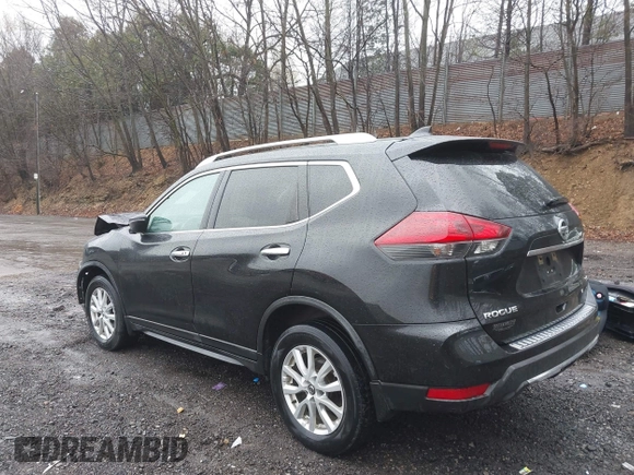 2018 Nissan Rogue SV with VIN KNMAT2MV1JP622161, listed as a IAAI auction lot 42012618 with 123,427 mi miles and . Bid and sale history available at DreamBid. Image 3.