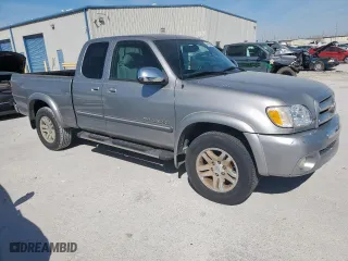 2004 Toyota Tundra SR5 with VIN 5TBRT34124S449985, listed as a Copart auction lot 49198035 with 217,987 mi miles and Salvage Title. Bid and sale history available at carsss.com. Image 4.