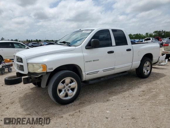 2004 Dodge 1500 SLT with VIN 1D7HA18D64S632787, listed as a Copart auction lot 54000815 with 151,633 mi miles and Salvage Title. Bid and sale history available at DreamBid. Image 1.