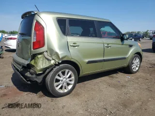 2012 Kia Soul + with VIN KNDJT2A68C7441090, listed as a Copart auction lot 55031315 with 91,288 mi miles and Salvage Title. Bid and sale history available at DreamBid. Image 3.