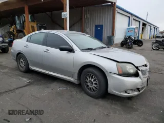 2010 Mitsubishi Galant ES with VIN 4A32B3FF0AE004969, listed as a Copart auction lot 49839655 with 0 mi miles and Non Repairable. Bid and sale history available at carsss.com. Image 4.