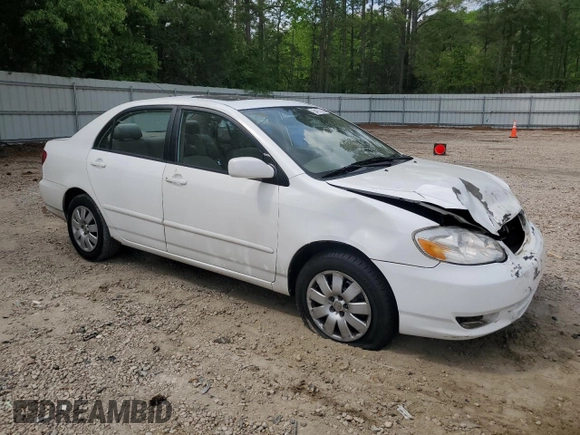 2004 Toyota Corolla CE with VIN 2T1BR32E24C249971, listed as a Copart auction lot 54757535 with 141,578 mi miles and Salvage Title. Bid and sale history available at DreamBid. Image 4.