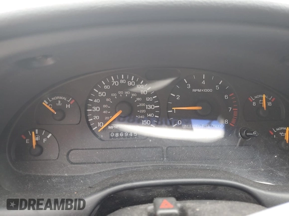 1996 Ford Mustang GT z VIN 1FALP42X8TF196321, wystawiony jako Copart lot #50874885 z przebiegiem 86 945 mil mil oraz Szkoda całkowita • Salvage title. Historia ofert i sprzedaży dostępna na DreamBid. Obrazek 9.