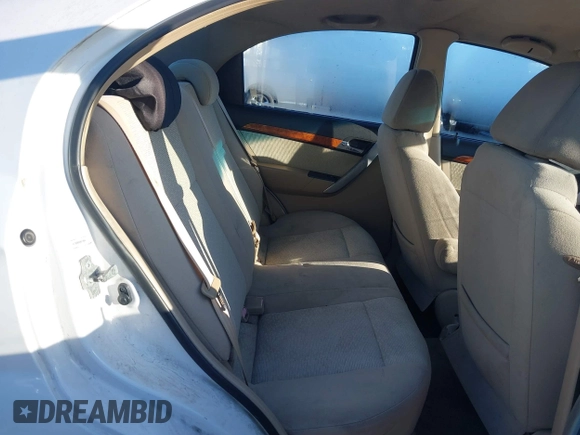 2009 Chevrolet Aveo 2LT with VIN KL1TG56E69B316889, listed as a IAAI auction lot 41851903 with 142,812 mi miles and . Bid and sale history available at DreamBid. Image 8.