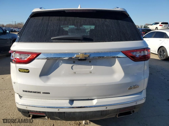 2018 Chevrolet Traverse High Country with VIN 1GNEVKKW0JJ139343, listed as a Copart auction lot 87722385 with 128,143 mi miles and Salvage Title. Bid and sale history available at carsss.com. Image 6.