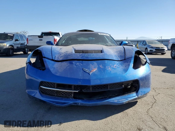 2014 Chevrolet Corvette 2LT with VIN 1G1YD2D78E5130055, listed as a Copart auction lot 88337585 with 18,191 mi miles and Salvage title. Bid and sale history available at DreamBid. Image 5.