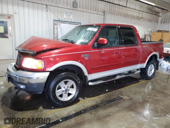 2003 Ford F-150 XLT with VIN 1FTRW08643KD15620, listed as a Copart auction lot 88539545 with 160,222 mi miles and Salvage Title. Bid and sale history available at carsss.com. Image 1.