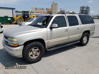 2005 Chevrolet Suburban LT with VIN 1GNFK16Z05J174384, listed as a Copart auction lot 82941113 with 0 mi miles and Salvage Title. Bid and sale history available at carsss.com. Image 1.