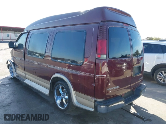 2002 Chevrolet Express with VIN 1GBFG15R021224003, listed as a IAAI auction lot 41824100 with Not Provided miles and . Bid and sale history available at DreamBid. Image 3.