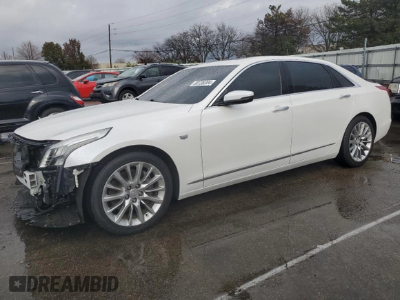2016 Cadillac CT6 AWD with VIN 1G6KB5RS6GU166517, listed as a Copart auction lot 80736304 with 60,261 mi miles and Salvage title. Bid and sale history available at DreamBid. Image 1.