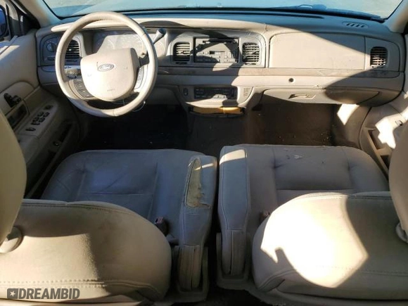 2005 Ford Crown Victoria LX with VIN 2FAFP74W75X129929, listed as a Copart auction lot 89020125 with 156,115 mi miles and Salvage Title. Bid and sale history available at carsss.com. Image 8.