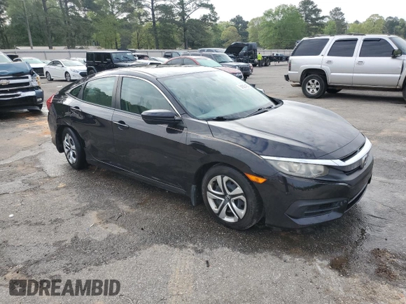 2017 Honda Civic Sedan LX with VIN 19XFC2F50HE034250, listed as a Copart auction lot 50936425 with 190,830 mi miles and Salvage Title. Bid and sale history available at carsss.com. Image 4.