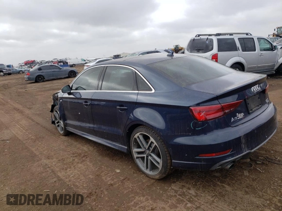 2018 Audi A3 Sedan Premium Plus with VIN WAUJ8GFF9J1001612, listed as a Copart auction lot 45247504 with 59,386 mi miles. Bid and sale history available at carsss.com. Image 2.