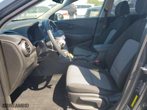 2021 Hyundai Kona SEL with VIN KM8K22AA6MU706552, listed as a Copart auction lot 48692135 with 96,038 mi miles and Non Repairable. Bid and sale history available at carsss.com. Image 7.
