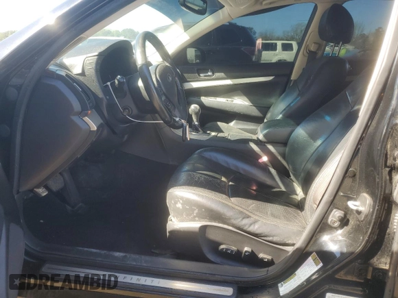2007 Infiniti G35 Sedan Journey with VIN JNKBV61E27M705925, listed as a Copart auction lot 49830855 with Not Provided miles and Non Repairable. Bid and sale history available at carsss.com. Image 7.