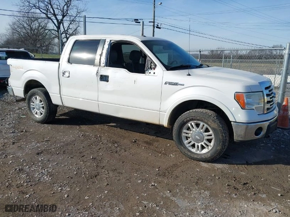 2013 Ford F-150 XL with VIN 1FTFW1EFXDKD23784, listed as a IAAI auction lot 41276281 with 224,847 mi miles. Bid and sale history available at carsss.com. Image 1.
