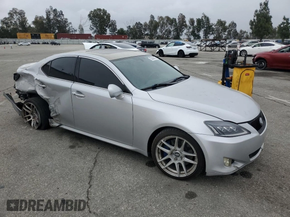 2006 Lexus IS 350 z VIN JTHBE262565002061, wystawiony jako Copart lot #53846425 z przebiegiem Nie podano mil oraz Szkoda całkowita • Salvage title. Historia ofert i sprzedaży dostępna na DreamBid. Obrazek 4.