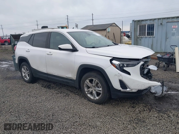 2021 GMC Terrain SLE with VIN 3GKALTEV8ML353620, listed as a IAAI auction lot 41646175 with 38,545 mi miles and . Bid and sale history available at carsss.com. Image 1.