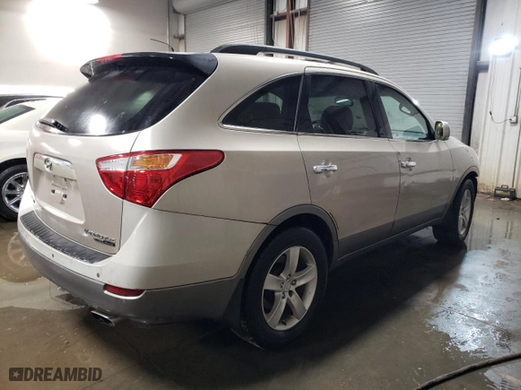 2008 Hyundai Veracruz GLS with VIN KM8NU73C68U073429, listed as a Copart auction lot 77333824 with 165,820 mi miles and Salvage Title. Bid and sale history available at carsss.com. Image 3.