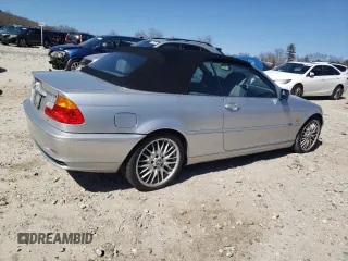 2003 BMW 3 Series 330Ci with VIN WBABS53413JU96548, listed as a Copart auction lot 53602205 with 0 mi miles and Clean Title. Bid and sale history available at carsss.com. Image 3.