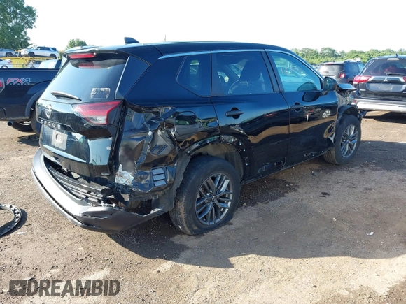 2021 Nissan Rogue S with VIN 5N1AT3AA0MC723352, listed as a IAAI auction lot 42623521 with 46,246 mi miles and . Bid and sale history available at DreamBid. Image 4.