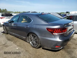 2014 Lexus LS 460 with VIN JTHCL5EF7E5021967, listed as a Copart auction lot 57899953 with 40,355 mi miles and Salvage title. Bid and sale history available at DreamBid. Image 2.
