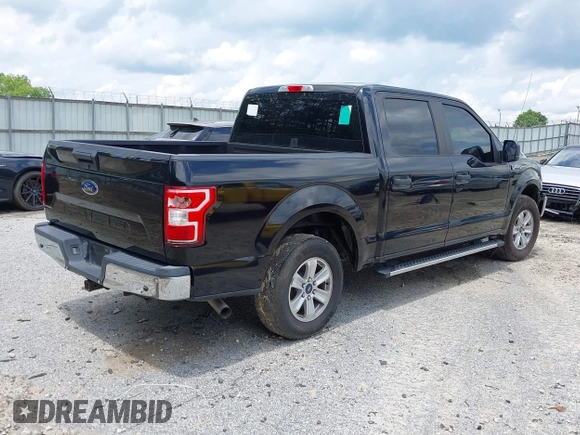 2018 Ford F-150 XL with VIN 1FTEW1CP3JFB50122, listed as a IAAI auction lot 42249396 with 168,124 mi miles and . Bid and sale history available at DreamBid. Image 4.