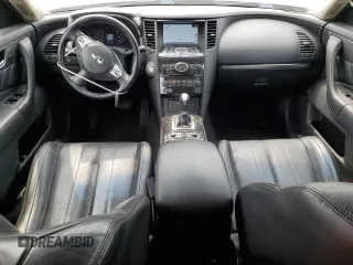 2017 Infiniti QX70 z VIN JN8CS1MW0HM412181, wystawiony jako Copart lot #60594815 z przebiegiem 127 971 mil mil oraz Szkoda całkowita • Salvage title. Historia ofert i sprzedaży dostępna na DreamBid. Obrazek 8.
