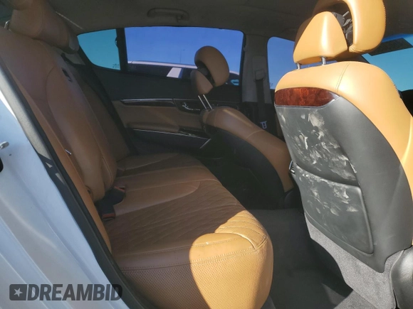 2017 Kia K900 Luxury with VIN KNALW4D40H6036115, listed as a Copart auction lot 46630905 with 85,964 mi miles and Salvage title. Bid and sale history available at DreamBid. Image 10.