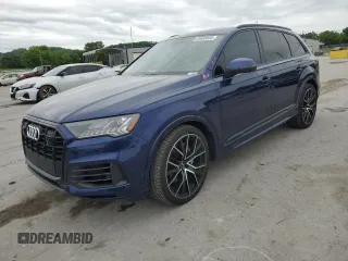 2020 Audi Q7 Prestige with VIN WA1VXAF75LD007965, listed as a Copart auction lot 55658835 with 62,285 mi miles and Clean title. Bid and sale history available at DreamBid. Image 1.