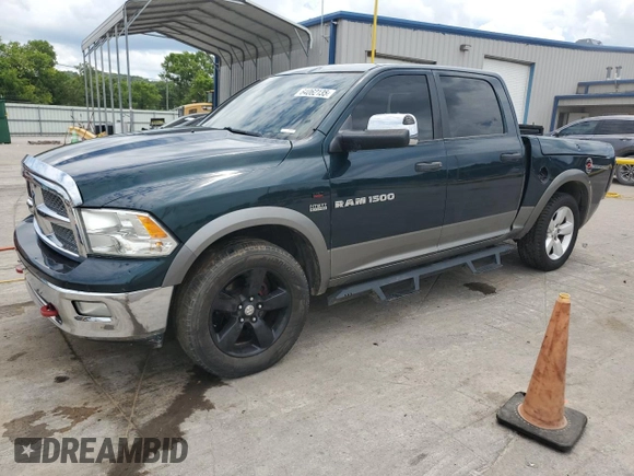 2011 Ram 1500 Big Horn with VIN 1D7RV1CT0BS547366, listed as a Copart auction lot 64062135 with 202,626 mi miles and Salvage title. Bid and sale history available at DreamBid. Image 1.