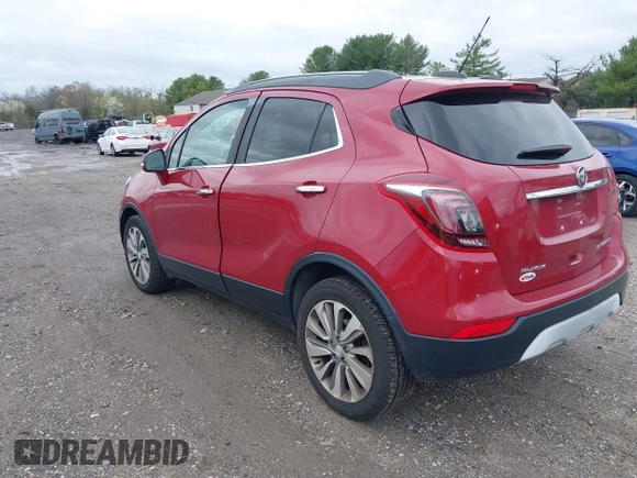 2017 Buick Encore Preferred with VIN KL4CJASB8HB057197, listed as a IAAI auction lot 41951751 with 86,217 mi miles and . Bid and sale history available at DreamBid. Image 3.