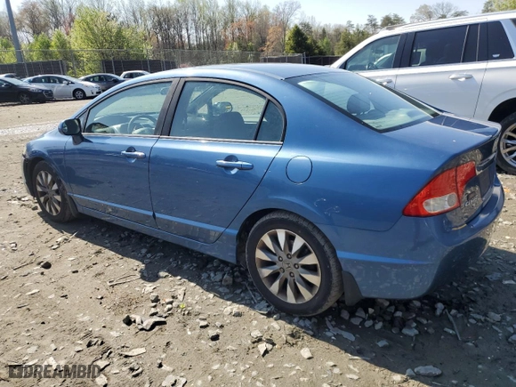 2010 Honda Civic Sdn EX with VIN 19XFA1F8XAE040640, listed as a Copart auction lot 51353125 with 94,156 mi miles and Salvage Title. Bid and sale history available at carsss.com. Image 2.