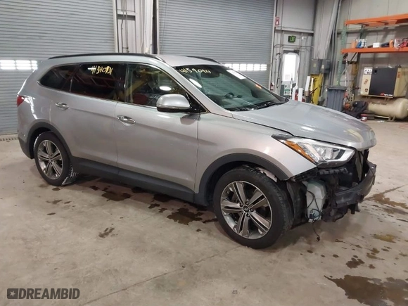 2013 Hyundai Santa Fe Limited with VIN KM8SR4HF7DU003633, listed as a IAAI auction lot 41590931 with 159,210 mi miles. Bid and sale history available at carsss.com. Image 1.