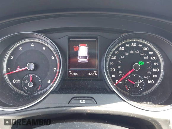 2019 Volkswagen Atlas SE with VIN 1V2WR2CA4KC620074, listed as a IAAI auction lot 42657399 with 75,306 mi miles and . Bid and sale history available at DreamBid. Image 7.