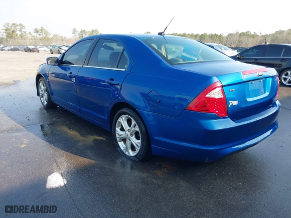 2012 Ford Fusion SE with VIN 3FAHP0HA9CR417509, listed as a IAAI auction lot 40708575 with 206,094 mi miles. Bid and sale history available at carsss.com. Image 3.